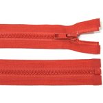 Kostěný zip no.5 rozepínací 40cm bundový color: 560 sv červená – Hledejceny.cz