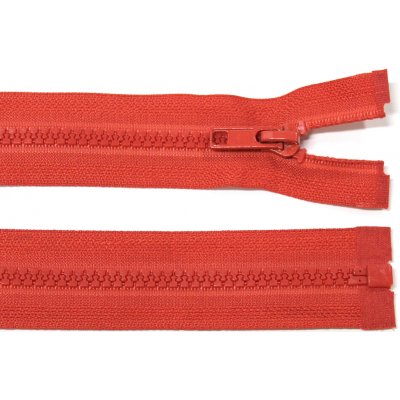 Kostěný zip no.5 rozepínací 40cm bundový color: 560 sv červená – Hledejceny.cz