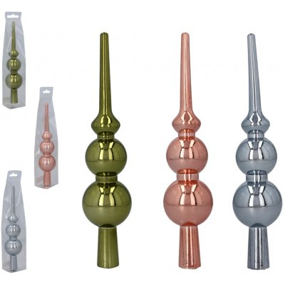 Pro-Tech shop Špice na vánoční stromeček 20cm olivová / měděná / grafitová 69526 – Hledejceny.cz