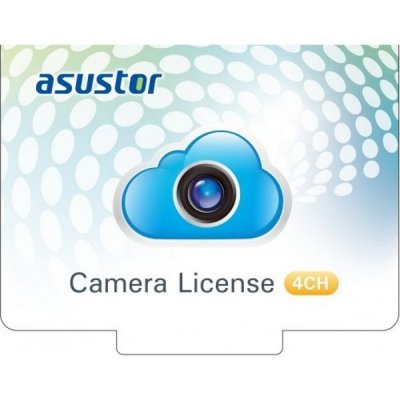 Asustor NAS License(4 Channels) , NVR Camera License Package - 4CH (LICENSE-4-CHANNELS) – Zboží Mobilmania