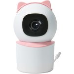 Immax Neo Lite Smart Dětská chůvička kamera Baby, 355° 50° P/T, WiFi, 4MP, růžová – Sleviste.cz