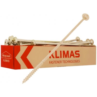 Vruty do dřeva Klimas Wkręt-Met 8 x 440 mm 1 ks – Hledejceny.cz