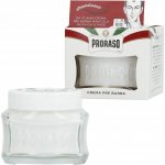 Proraso White Pre-Shave Cream krém pro snadnější oholení s mentolem, eukalyptem a glycerinem 100 ml – Sleviste.cz