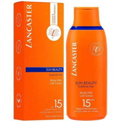 Lancaster Sun Beauty mléko na opalování SPF15 175 ml – Hledejceny.cz