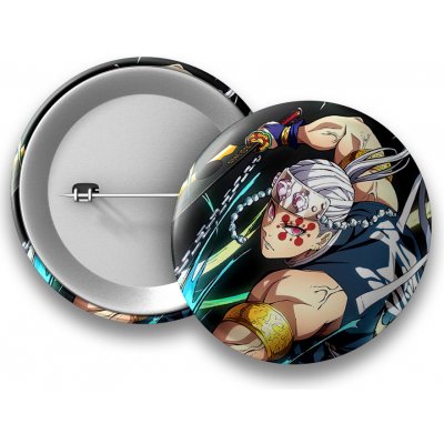 Demon Slayer Placka Tengen - 50 mm – Zboží Mobilmania