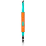 Trouble Maker Feral Brow Blade tužka na obočí s kartáčkem 2 v 1 Dark Brown 0,12 g – Zboží Dáma