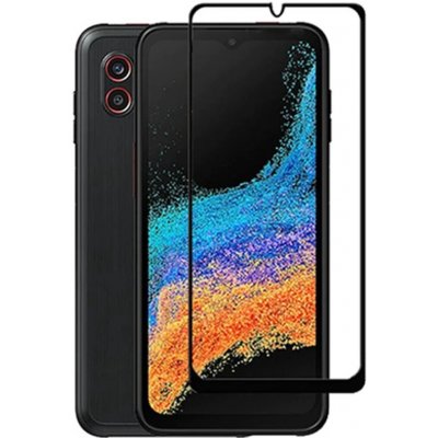 Picasee 3D ochranné tvrzené sklo s rámečkem pro Samsung Galaxy Xcover 7 - černé 569011 – Zboží Živě