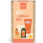 Weleda Pro aktivní duše sprchový gel 200 ml + masážní olej 50 ml