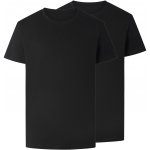 esmara Men pánské triko s BIO bavlnou 2 kusy černá – Sleviste.cz
