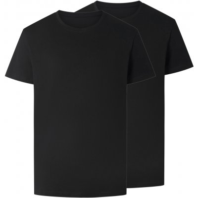 esmara Men pánské triko s BIO bavlnou 2 kusy černá – Sleviste.cz