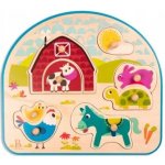 B-Toys Puzzle s úchyty Farma – Hledejceny.cz