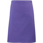 Premier Zástěra Colours PR 151 do pasu krátká COT39015135099-purple Purpurová – Hledejceny.cz