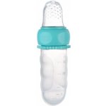 Canpol babies silikonová krmící síťka s nádobou modrá – Zboží Mobilmania