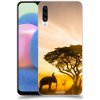 Pouzdro a kryt na mobilní telefon Samsung Pouzdro ACOVER Samsung Galaxy A30s A307F s motivem Elephant