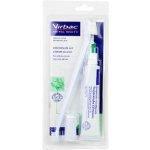 Virbac C.E.T.pes Zubní pasta enzymatická drůbeží 70 g+kartáčky – Zboží Mobilmania