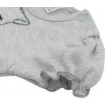 Kojenecké šatičky s tylovou sukýnkou New Baby Wonderful šedé – Zboží Mobilmania
