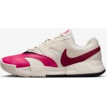 Nike Court Lite 4 Clay W pale ivory/rush pink/sail/team red – Zboží Dáma
