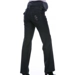 Těhotenské kalhoty společenské 1S0597 modrá – Zboží Dáma