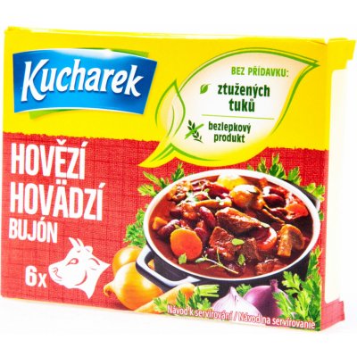Kucharek Hovězí bujón 60 g – Zboží Dáma