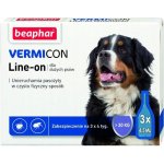 Beaphar Vermicon Line On kapky proti blechám a klíšťatům pro velkého psa 3 x 4,5 ml – Hledejceny.cz