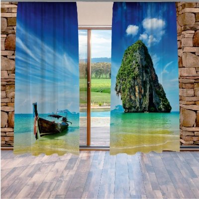 IMPAR Závěsy Thailand (Rozměr : 140x250, Materiál: Blackout) – Hledejceny.cz