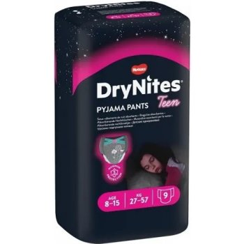 Huggies DryNites pro dívky 8-15 let 27-57 kg 10 ks