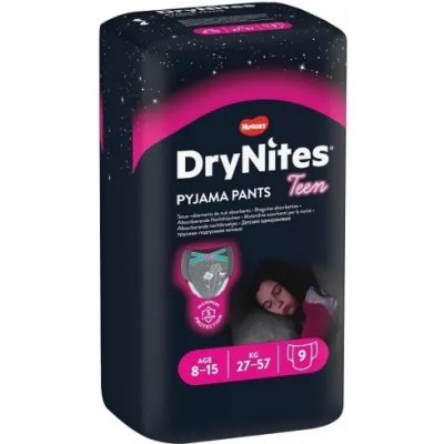 Huggies DryNites pro dívky 8-15 let 27-57 kg 10 ks – Zbozi.Blesk.cz