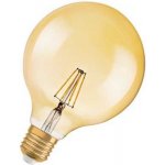 Osram LED žárovka Vintage 1906 E27 7W 51W teplá bílá 2400K Retro Filament Gold Globe125 – Sleviste.cz