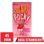 Glico Pocky jahodové tyčinky 45 g – Zboží Dáma