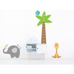 Nalepte.cz Metr strom a zvířátka samolepky na zeď 210 x 172 cm – Sleviste.cz