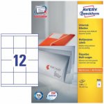 Avery Zweckform Etikety 100 listů A4 bílé 70 x 67,7 mm univerzální 3661 – Zboží Dáma