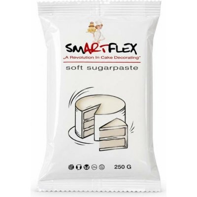 Smartflex Fondán na dort Soft vanilkový 250 g – Zboží Dáma