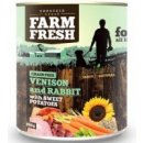 Krmivo pro psa Topstein Farm Fresh Venison and Rabbit & Sweet Potato 400 g