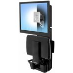 ERGOTRON PATIENT ROOM, VL18 STS WM,BLACK,systém držáků na zeď, monitor (all in one), kláve (61-080-085) – Hledejceny.cz