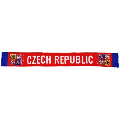 Šála Czech Republic se znakem červená – Sleviste.cz