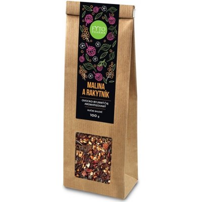 FYTO MALINA A RAKYTNÍK ovocně bylinný čaj sypaný 100 g – Sleviste.cz