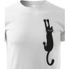 Dětské tričko Canvas dětské tričko s kočkou bílá