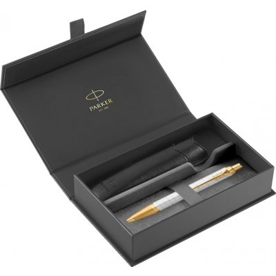 Parker IM Premium Pearl GT kuličkové pero dárková kazeta s pouzdrem – Zboží Mobilmania