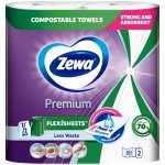 Zewa Premium FlexiSheets kuchyňské utěrky, 2vrstvé, 2 role 33m – Hledejceny.cz