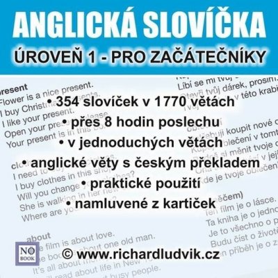 Anglická slovíčka - úroveň 1 pro začátečníky - Ludvík Richard – Hledejceny.cz