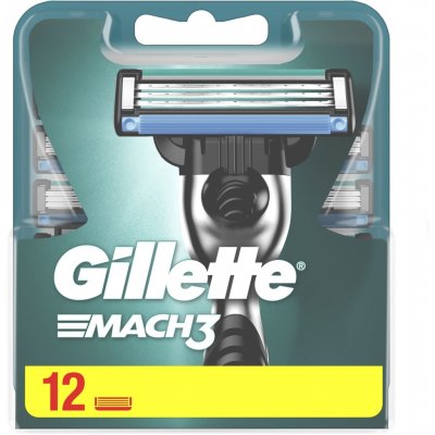 Gillette Mach3 12 ks – Zbozi.Blesk.cz