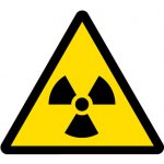 Značka Nebezpečné radioaktivní látky, samolepicí fólie, 20 × 20 cm – Hledejceny.cz