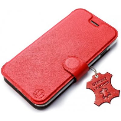 Pouzdro Mobiwear kožené flip Sony Xperia 10 IV - Červené – Zboží Mobilmania
