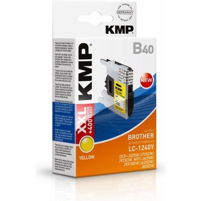 KMP Brother LC-1240Y - kompatibilní – Zboží Mobilmania