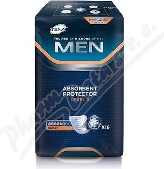 TENA FOR MEN LEVEL 3 16 UN