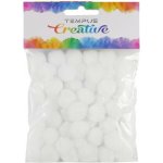 Tempus Kuličky pom poms bílé 20 mm 50 ks – Zboží Mobilmania