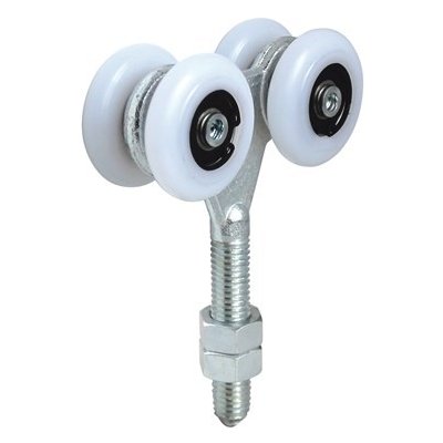 Dvojitá závěsná kladka pro dráhu 42x54mm - nylonová – Zboží Mobilmania