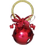 MEADOWLAND LTD Dekorace závěsná Rolnička červená 10 cm 1ks – Hledejceny.cz