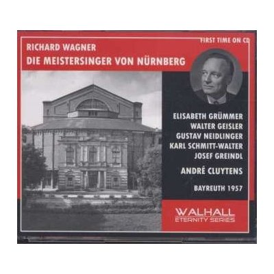 Richard Wagner - Die Meistersinger Von Nürnberg - Gesamtaufnahme Bayreuth 1957 CD – Hledejceny.cz