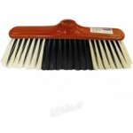 Clanax Mr. Broom smeták s tyčí imitace dřeva hrubý závit 130 cm – HobbyKompas.cz